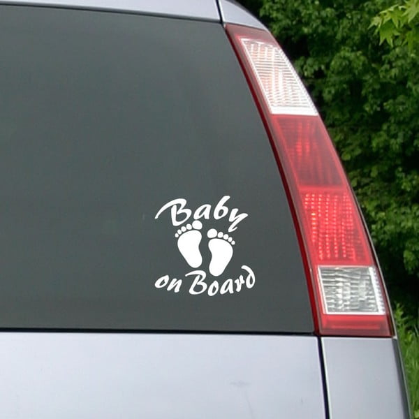 Ambiance Baby uz automašīnas uzlīmes