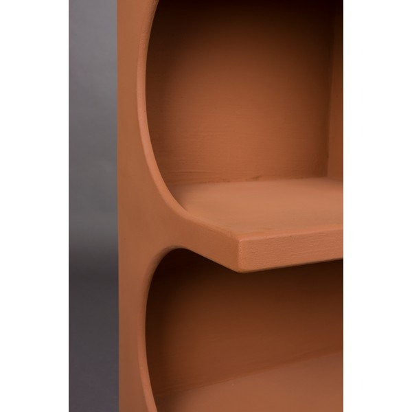 Terakotas oranžs grāmatplaukts 120x85x37 cm Dundee – Dutchbone-image-3