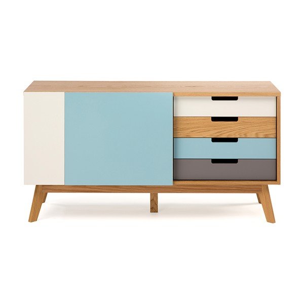 Kumode ar zilām detaļām Woodman Chaser-image-2