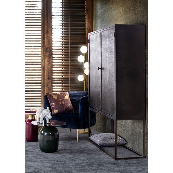 Zelta krāsas stāvlampa ar stikla abažūru (augstums 156,5 cm) Balls – Bizzotto-image-2