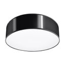 Melna griestu lampa Sollux Atis Ceiling