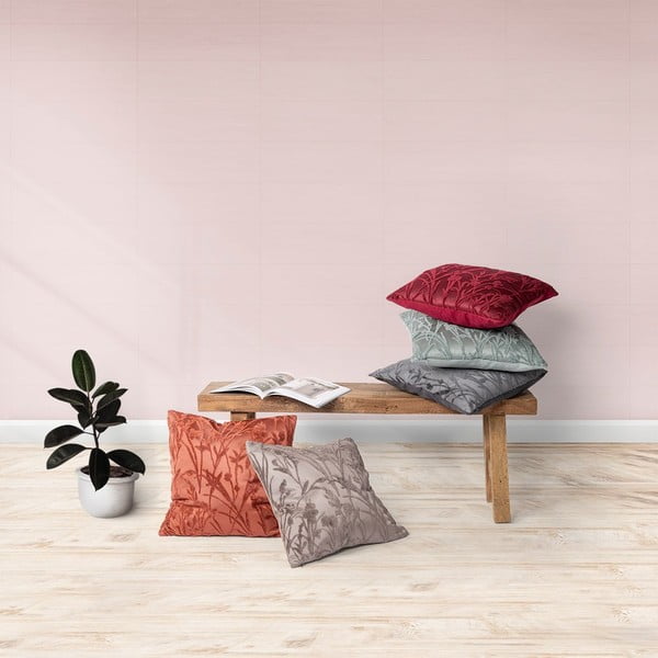 Zaļš dekoratīvs spilvens Tiseco Home Studio Iris, 45 x 45 cm-image-1