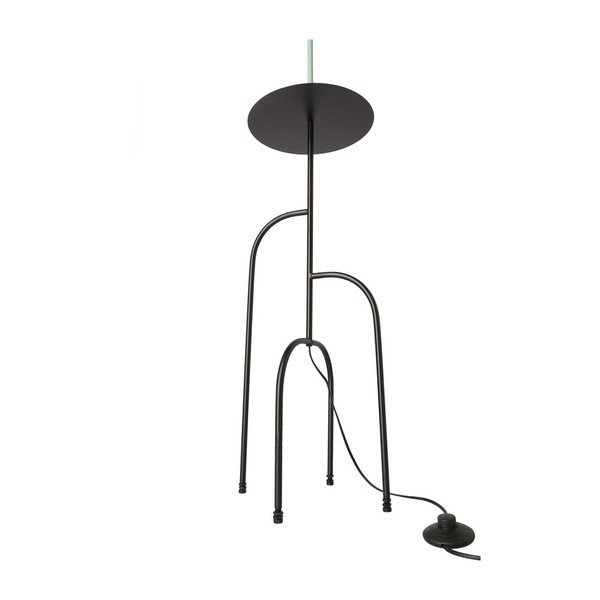 Zaļa/melna stāvlampa (augstums 175 cm) Ravello – Candellux Lighting-image-3