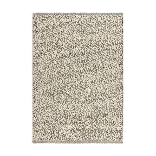 Pelēks ar rokām darināts paklājs no vilnas maisījuma 160x230 cm Claude – MADE