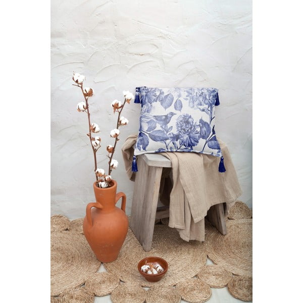 Dekoratīvais spilvens Really Nice Things Borlas Blue Birds, 45 x 45 cm-image-1