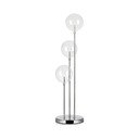 Sudraba svečturis Markslöjd Master Trio, augstums 60 cm