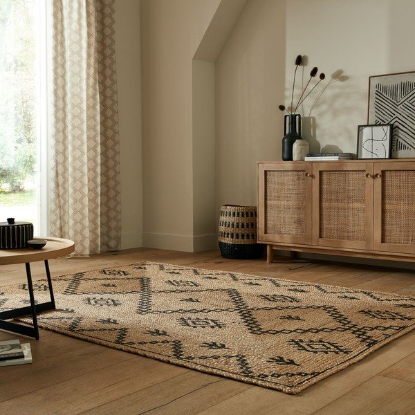 Dabīga toņa džutas paklājs 120x170 cm Rowen – Flair Rugs-image-1