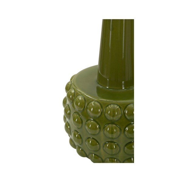 Balta/zaļa keramikas galda lampa ar auduma abažūru (augstums 51,5 cm) Gress – Mauro Ferretti-image-3