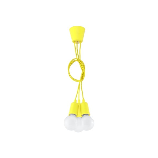 Dzeltena piekaramā lampa ø 15 cm Rene – Nice Lamps