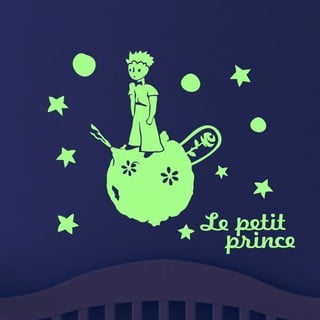 Tumsā spīdoša uzlīme Ambiance Le Petit Prince