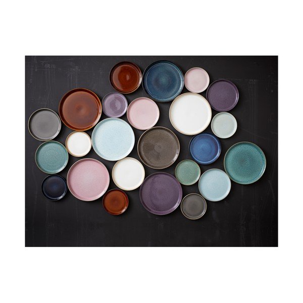 Melns/zils akmensmasas šķīvis ø 27 cm Gastro Dark Blue/Black – Bitz-image-3