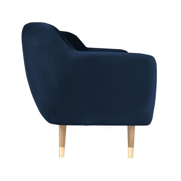 Mazzini Sofas Amelie tumši zils krēsls-image-4