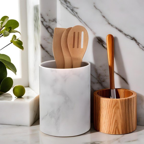 Nerūsējošā tērauda virtuves piederumu statīvs Easton – Premier Housewares-image-1