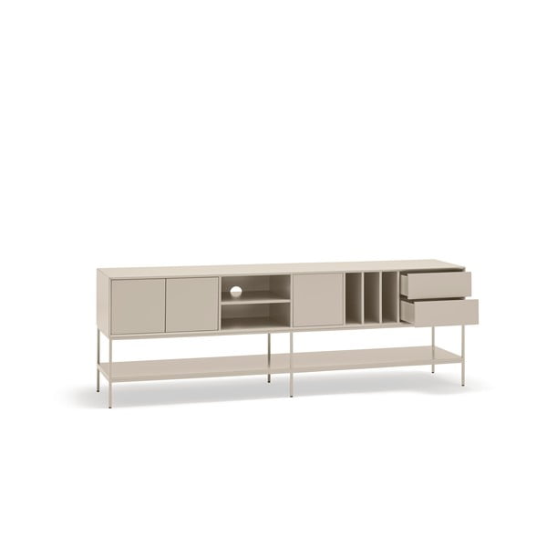 Krēmkrāsas TV galdiņš 220x74x45 cm Platt – Teulat-image-3