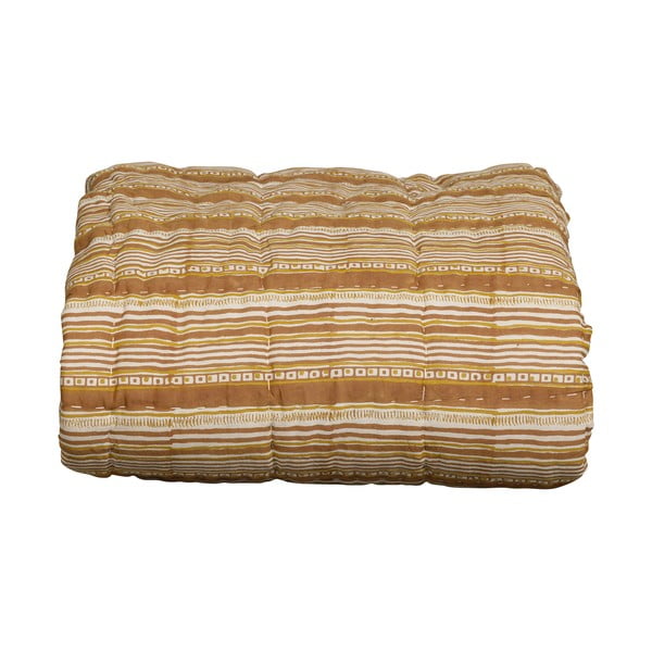 Brūns/bēšs kokvilnas gultas pārklājs divguļamai gultai 220x265 cm Banding – BePureHome-image-4