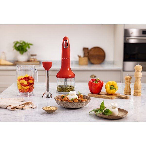 Sarkans rokas blenderis 50's Retro Style – SMEG-image-1