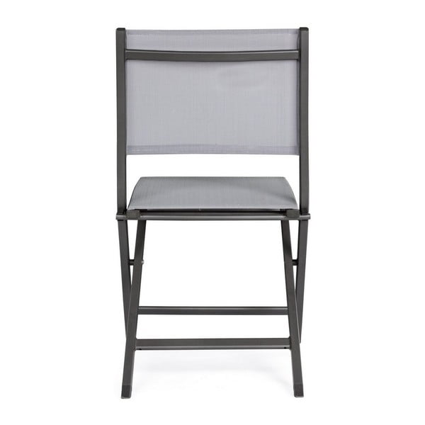 Pelēks metāla dārza krēsls Elin – Bizzotto-image-4