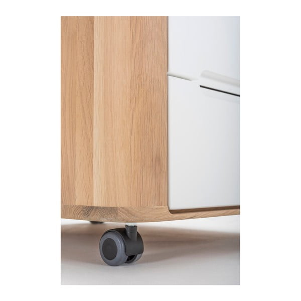 Atvilktne ar masīvkoka ozolkoka konstrukciju Gazzda Ena-image-3