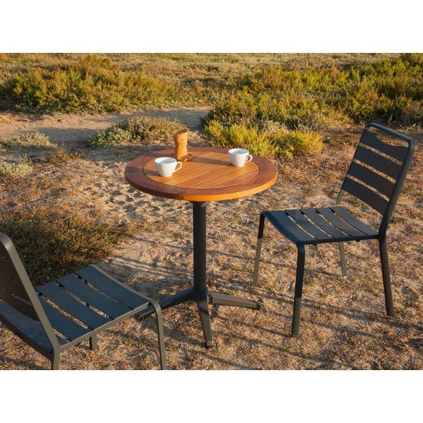 Alumīnija apaļš dārza ēdamgalds ø 68 cm Spring – Ezeis-image-1