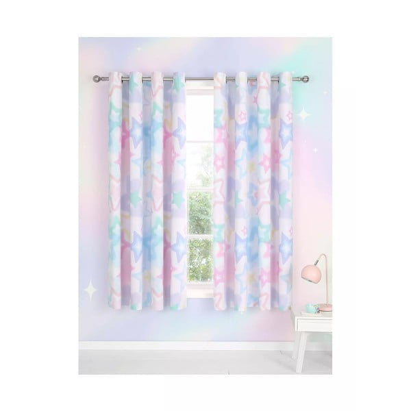 Bērnu aizkari (2 gab.) 168x183 cm Ombre Stars – Catherine Lansfield-image-2