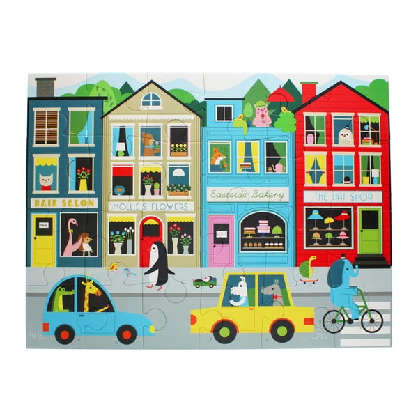 Puzle (gabalu skaits 24) On Our Street – Rex London-image-2