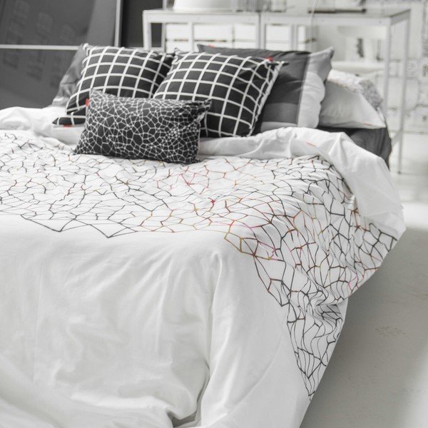 Kokvilnas segas pārvalks Blanc Net, 200 x 200 cm-image-4