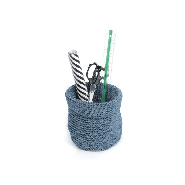 3 zilu ziedu grozu komplekts PT Living Weave-image-1