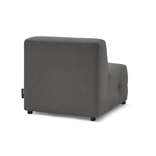 Tumši pelēks dīvāna modulis Kleber – Bobochic Paris-image-4