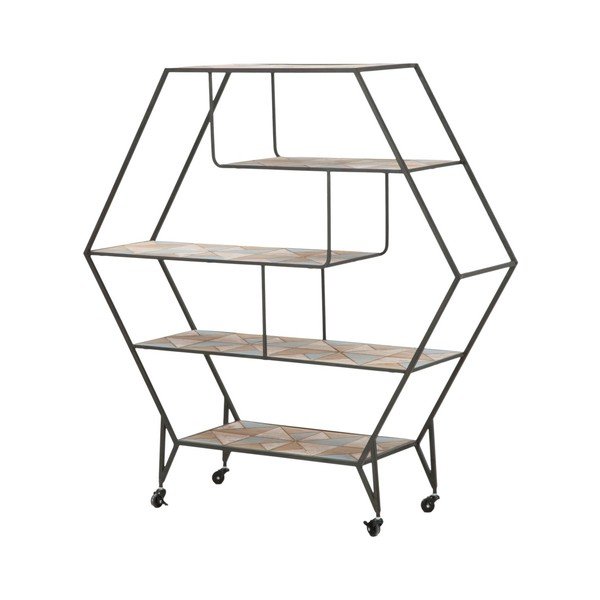 Mauro Ferretti Tridy grāmatu skapis, augstums 122 cm-image-2