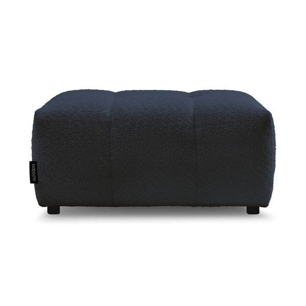 Zils kāju soliņš no buklē auduma Roxelane – Bobochic Paris