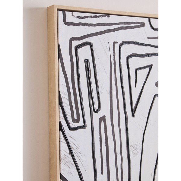 Glezna ar rāmi/uz audekla 83x123 cm Astratto – Premier Housewares-image-4
