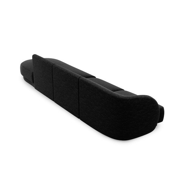 Antracīta pelēks dīvāns 302 cm Miley – Micadoni Home-image-4