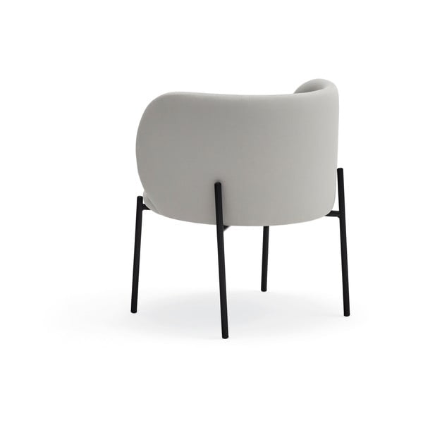 Gaiši pelēks krēsls Teulat Mogi-image-4