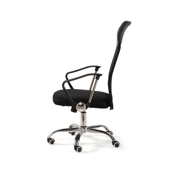 Melns polsterēts biroja krēsls Arco – Bonami Essentials-image-3