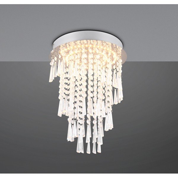Sudraba krāsas LED griestu lampa ø 30 cm Pomp – Reality-image-3