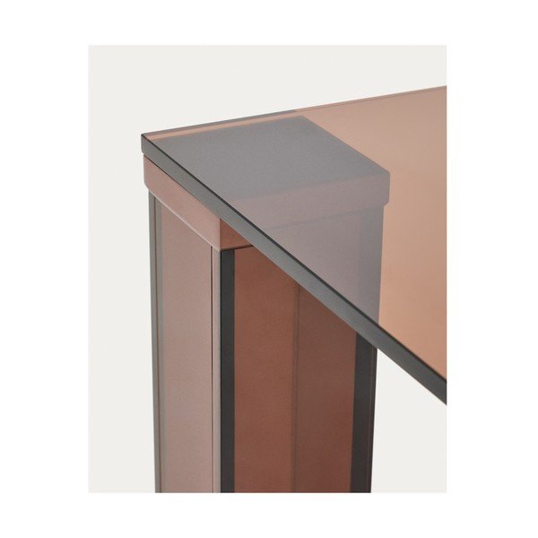 Stikla ēdamgalds 100x200 cm Adularia – Kave Home-image-3