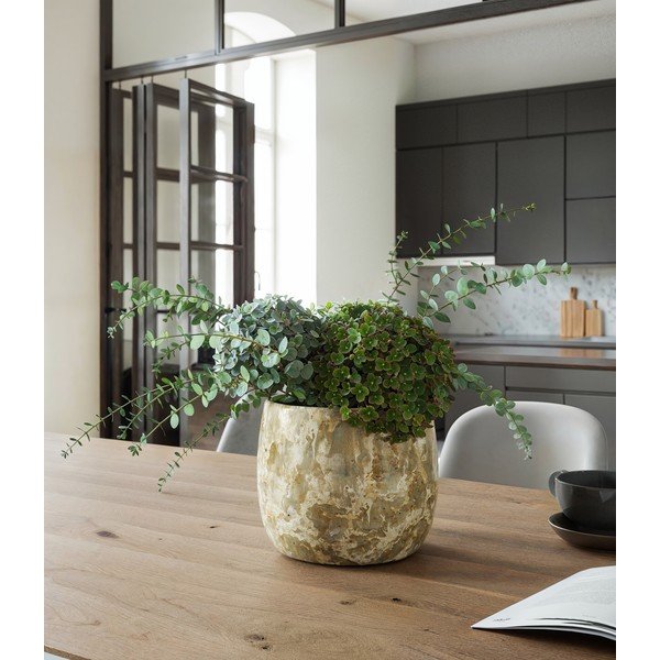 Keramikas ar rokām radīts puķu poda apvalks ø 17,5 cm Calliso – Artevasi-image-1