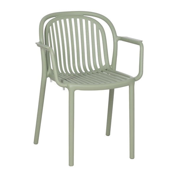 Zaļš plastmasas pusdienu krēsls Alia – Ixia