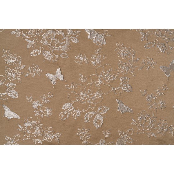 Bēšs aizkars 135x260 cm Lillies – Mendola Fabrics-image-4
