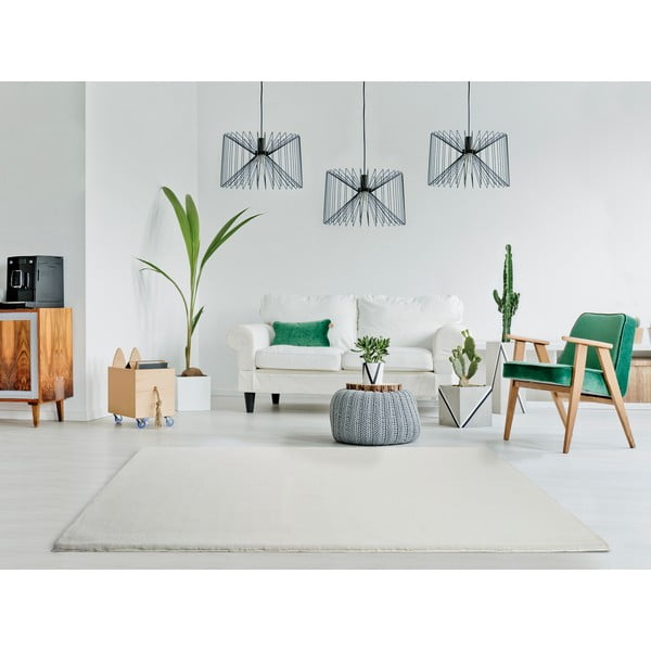 Balts paklājs Universal Fox Liso, 160 x 230 cm-image-1