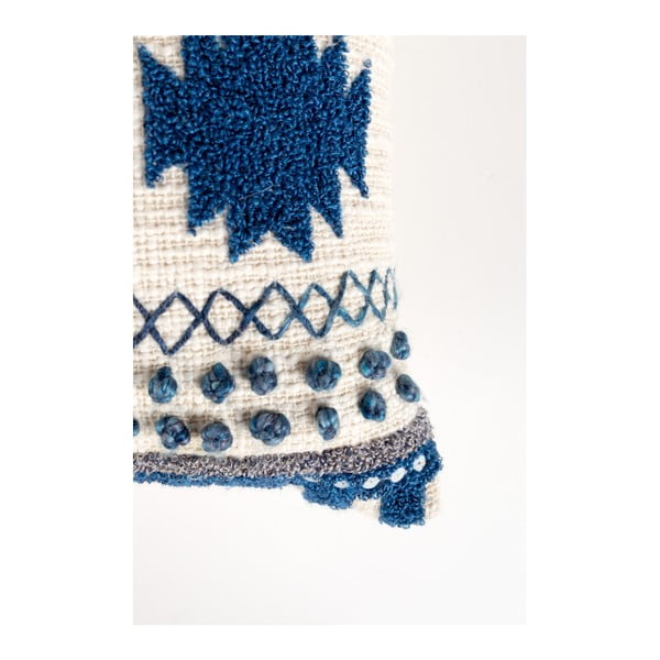 Zils spilvens ar Zuiver Sala pildījumu, 65 x 30 cm-image-3