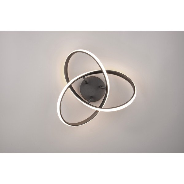 Melna LED griestu lampa Meo – Reality-image-2