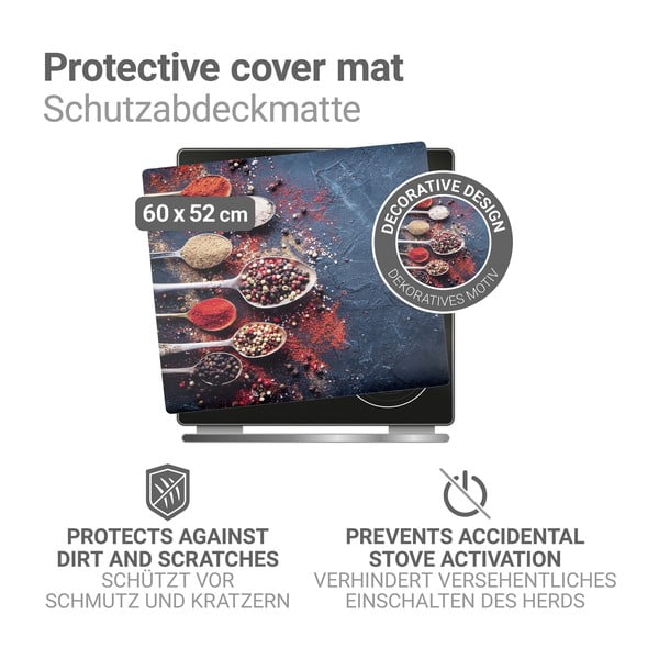 Plīts aizsargplāksne no PVC 60x52 cm Pikant – Wenko-image-4