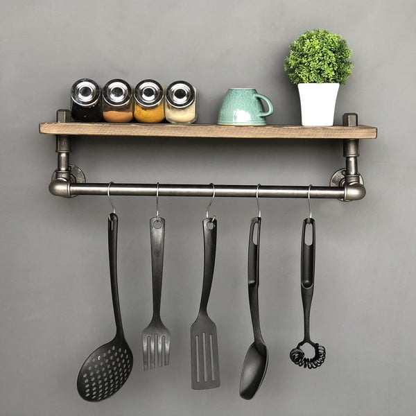 Koka plaukts ar āķiem Raffan Pipe-image-4