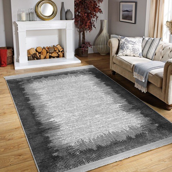 Pelēks paklājs 160x230 cm – Mila Home-image-2