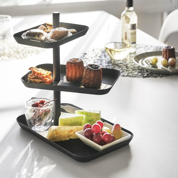 Metāla saldumu statīvs Tower – YAMAZAKI-image-2