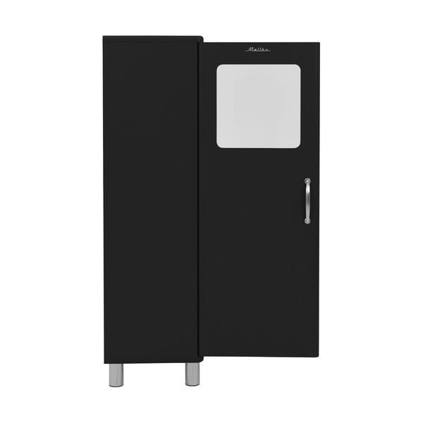 Melns skapis 50x143 cm Malibu – Tenzo-image-3