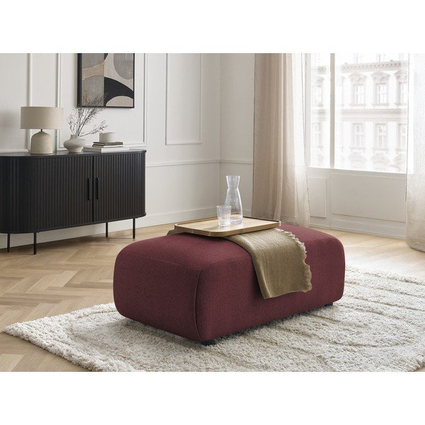Sarkans modulārais kāju soliņš Jana – Bobochic Paris-image-1