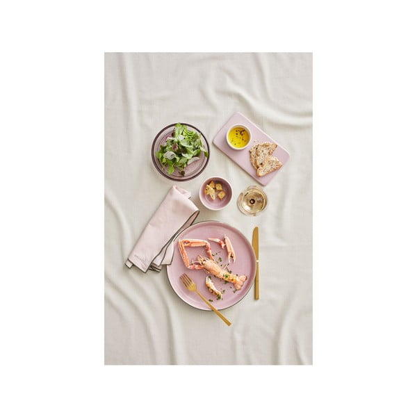 Gaiši rozā māla servēšanas paplāte Bitz, 22 x 12,8 cm-image-2