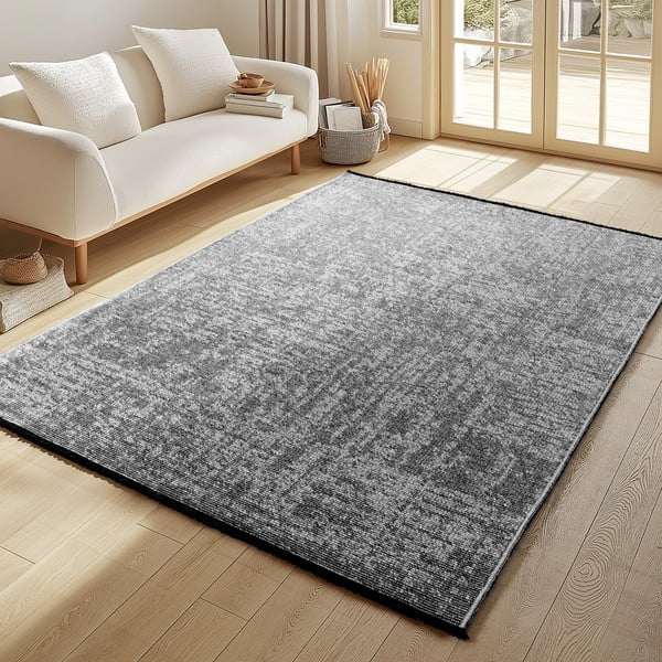 Tumši pelēks mazgājams paklājs 160x230 cm Space 1900 – Ayyildiz Carpets-image-1
